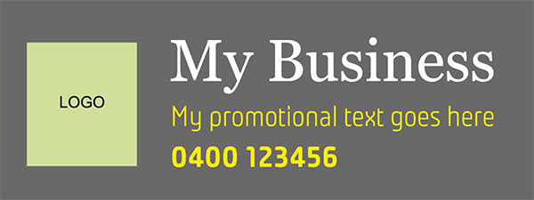 business banner template